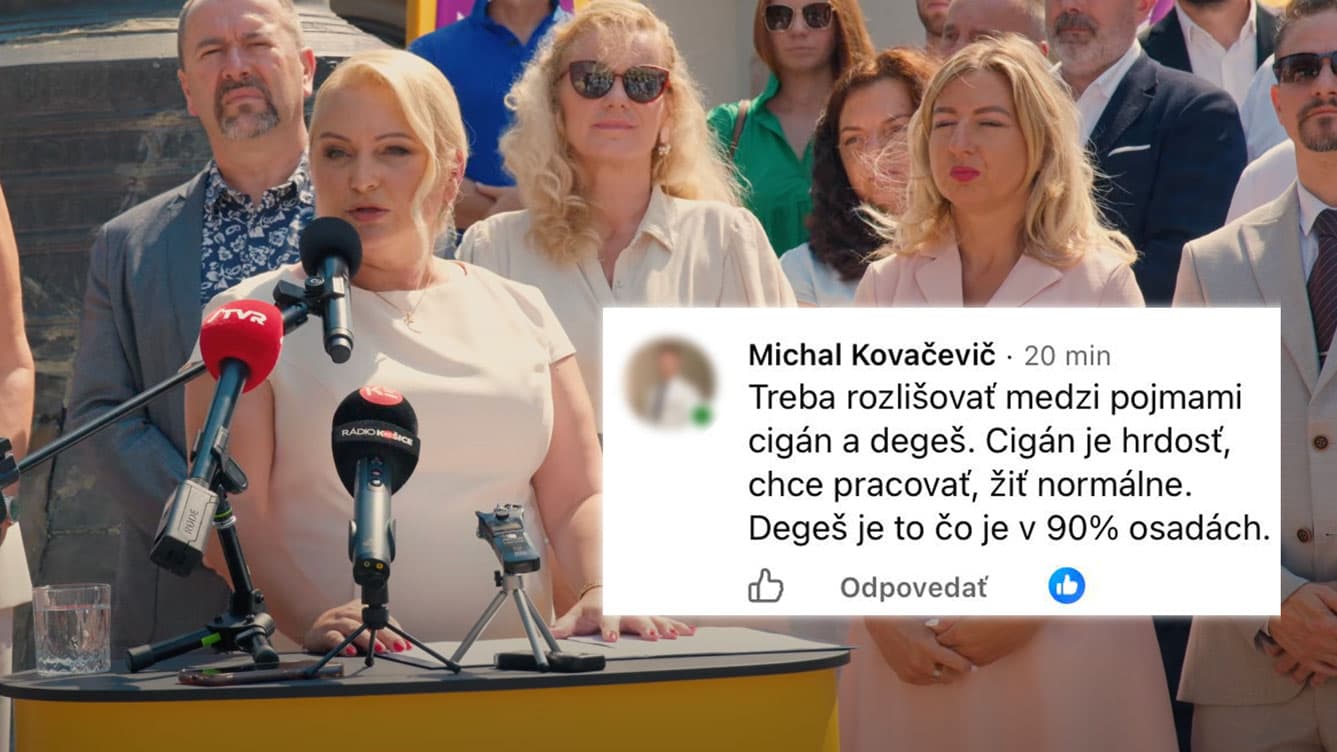 Fotografia k článku Klamstvá, rasizmus a útoky na novinárov. Takto vyzerá kampaň starostky Kovačevičovej