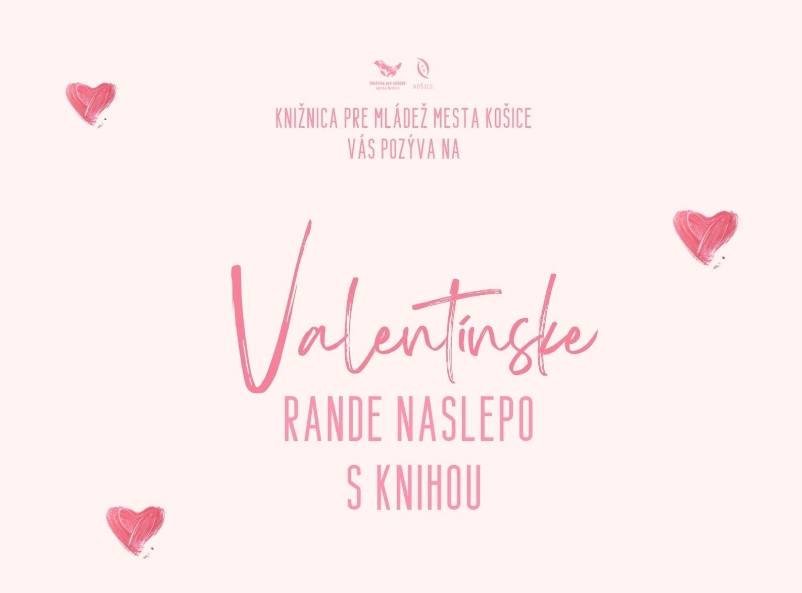 Knižnica pre mládež mesta Košice vás pozýva na valentínske rande s knihou naslepo
