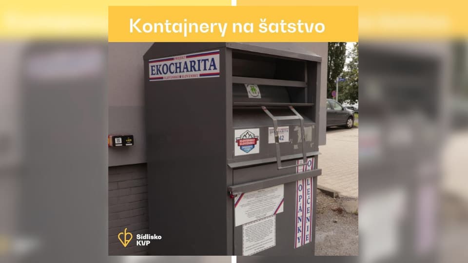 Kontajnery na šatstvo v Košiciach budú minulosťou