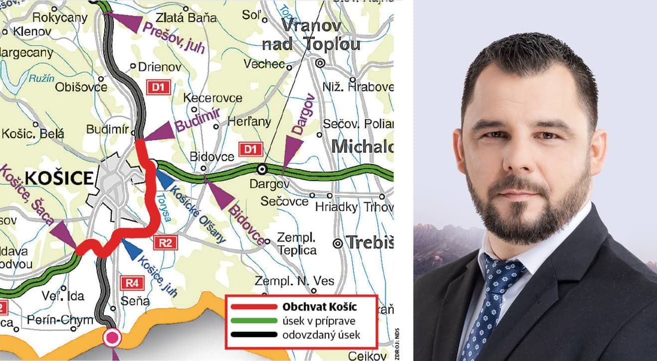 Smrčo potvrdil, že sa obchvat Košíc a napojenie diaľnice konečne uskutočnia