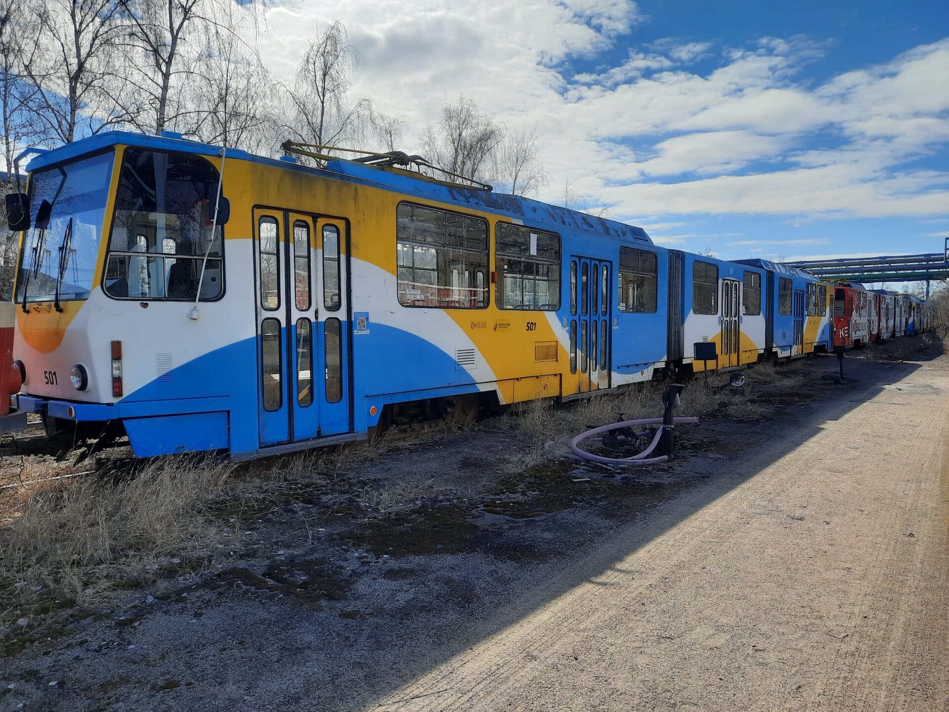 Pre rekonštrukciu depa DPMK budú nepoužívané električky v oceliarňach