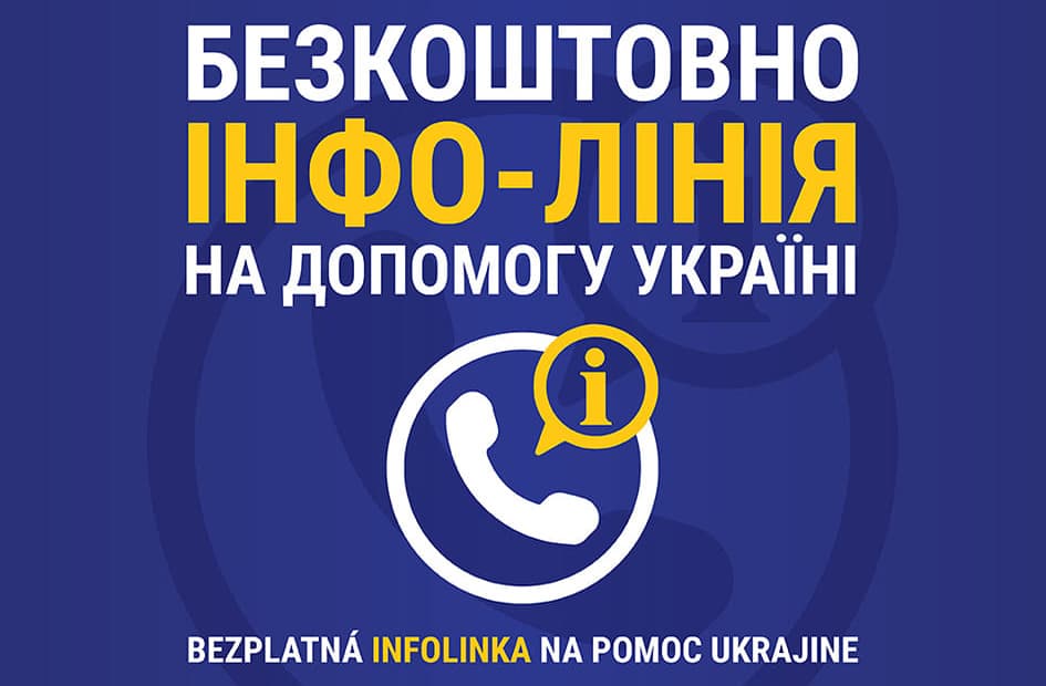KSK spustil na pomoc Ukrajine bezplatnú infolinku