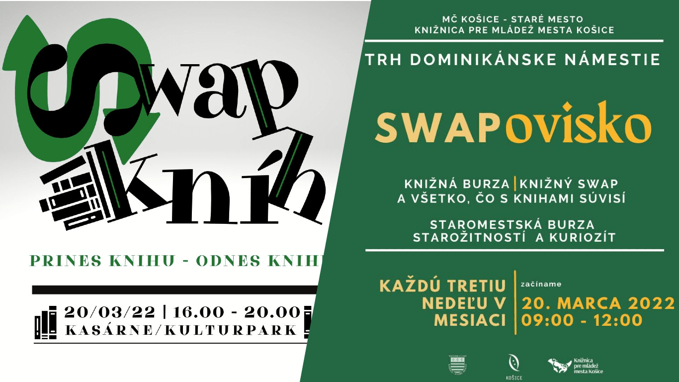 Prines knihu, odnes knihu – kde sa uskutoční SWAP a vznikne nové SWAPovisko?