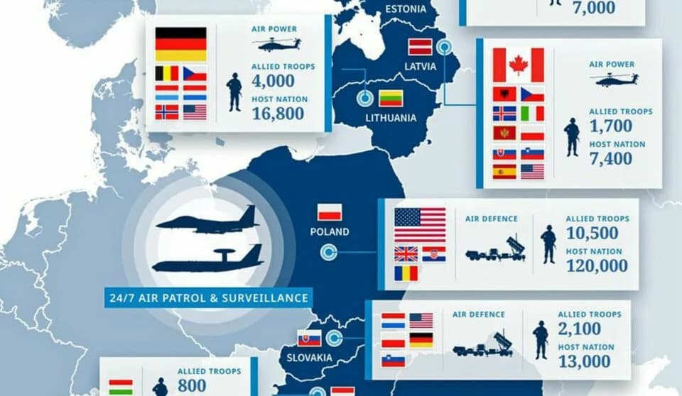 Takto by mala vyzerať obrana východného krídla NATO