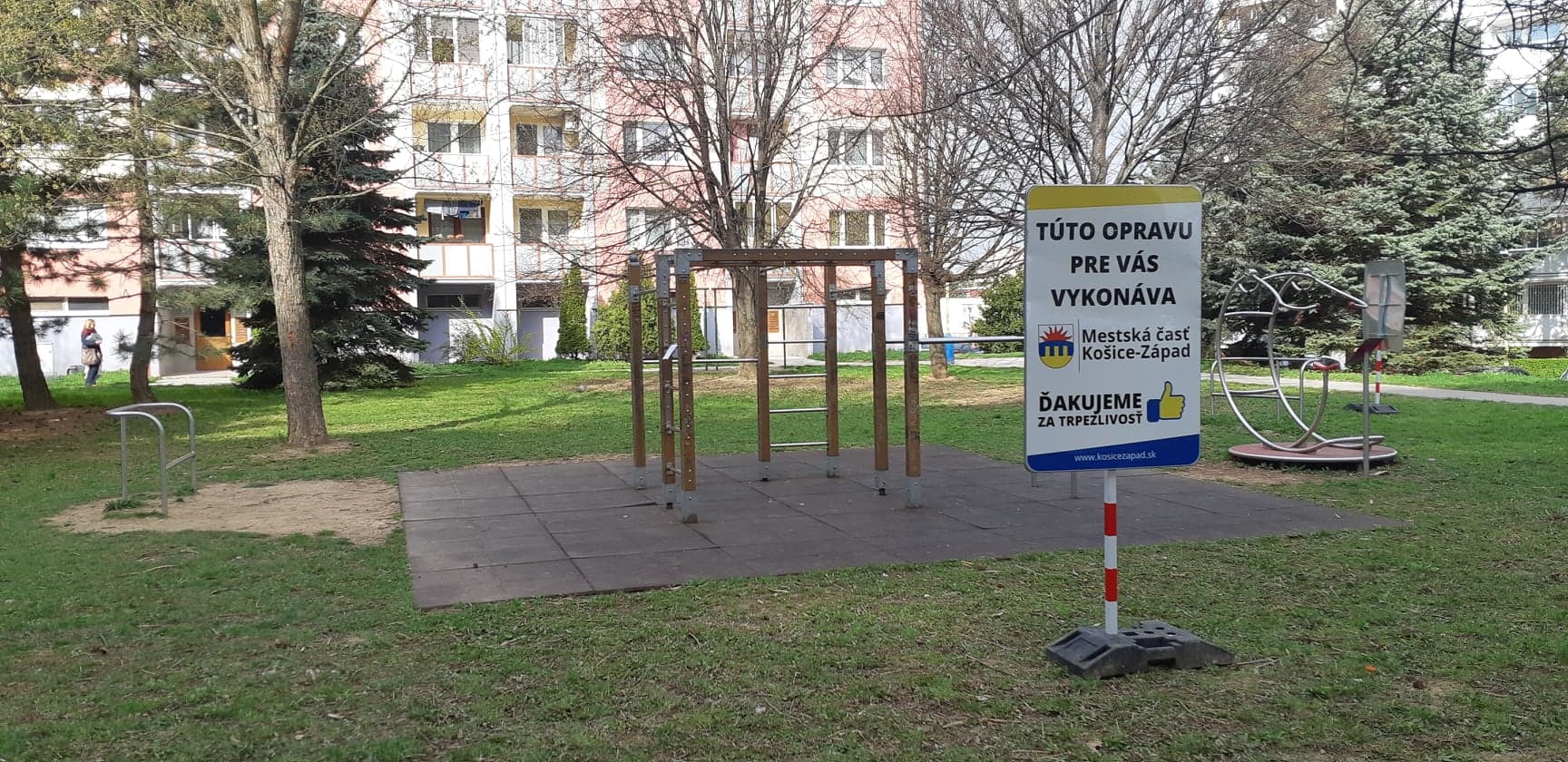 Malé fitihrisko na Terase sa rozšíri