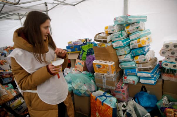 Zo Slovenska na Ukrajinu odišlo už 20-tisíc ton humanitárnej pomoci