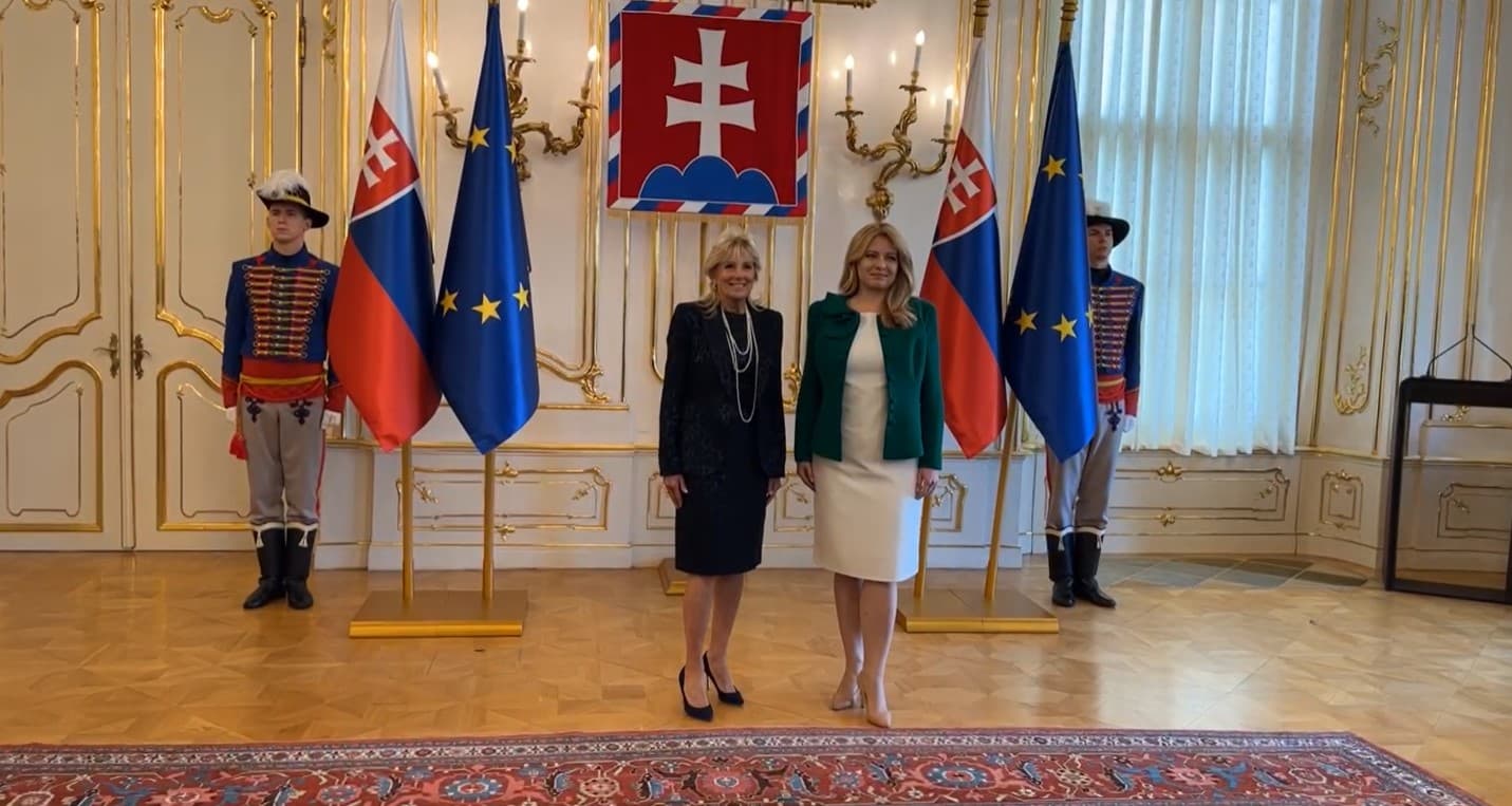 Hlava štátu prijala prvú dámu USA