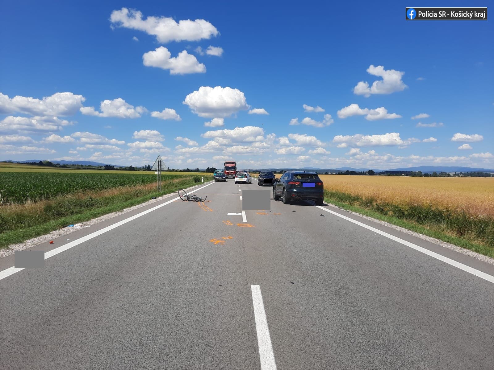 Tragédia na ceste. Nehoda si vyžiadala život cyklistu