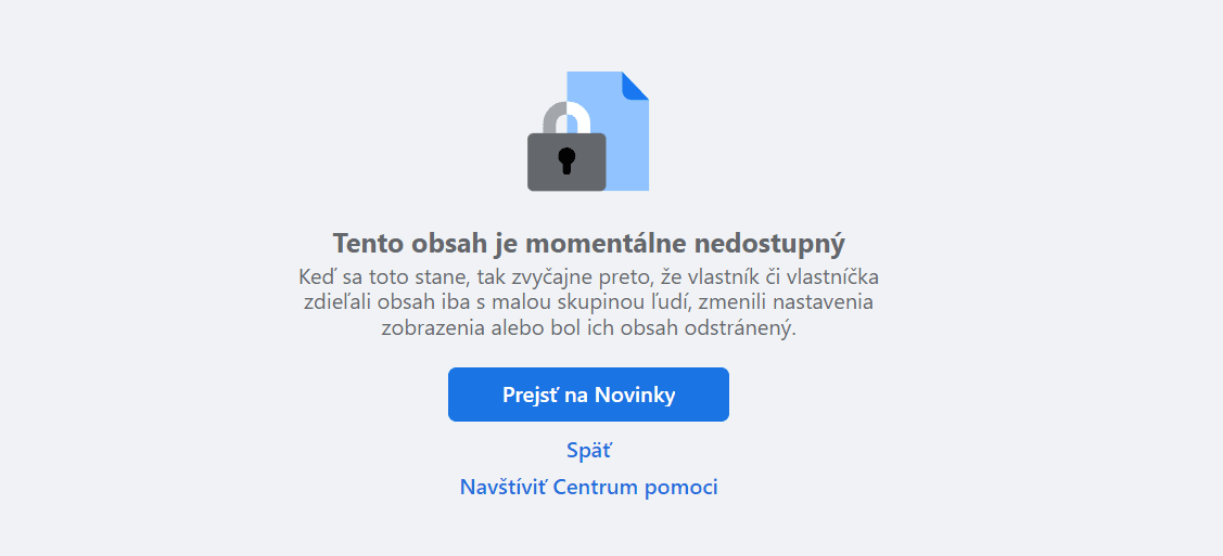 Facebookový účet KULTURBLOGU je znovu zrušený! Porušili pravidlá?