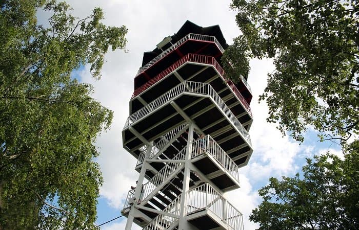 Na Vyhliadkovú vežu Hradová a Košický hrad už len pohodlne