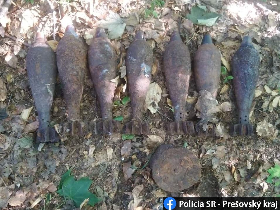 Na východe Slovenska našli muníciu z druhej svetovej vojny (FOTO)
