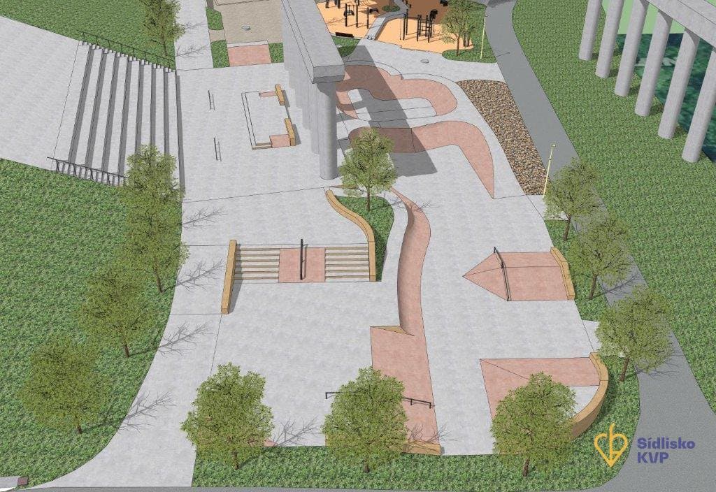Sídlisko KVP plánuje výstavbu skateparku (FOTO)