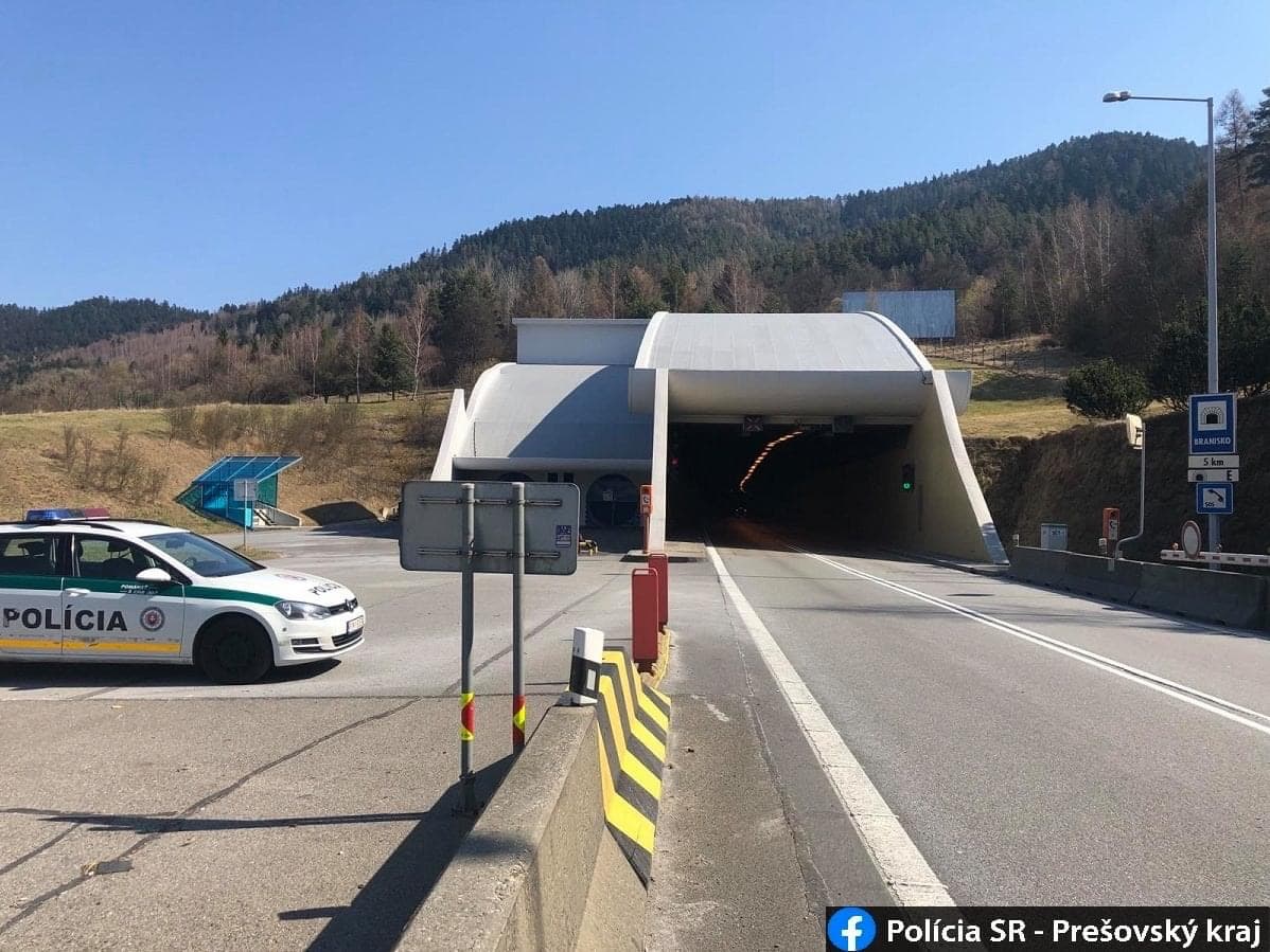 MIMORIADNE: Cez tunel Branisko a Bôrik neprejdete