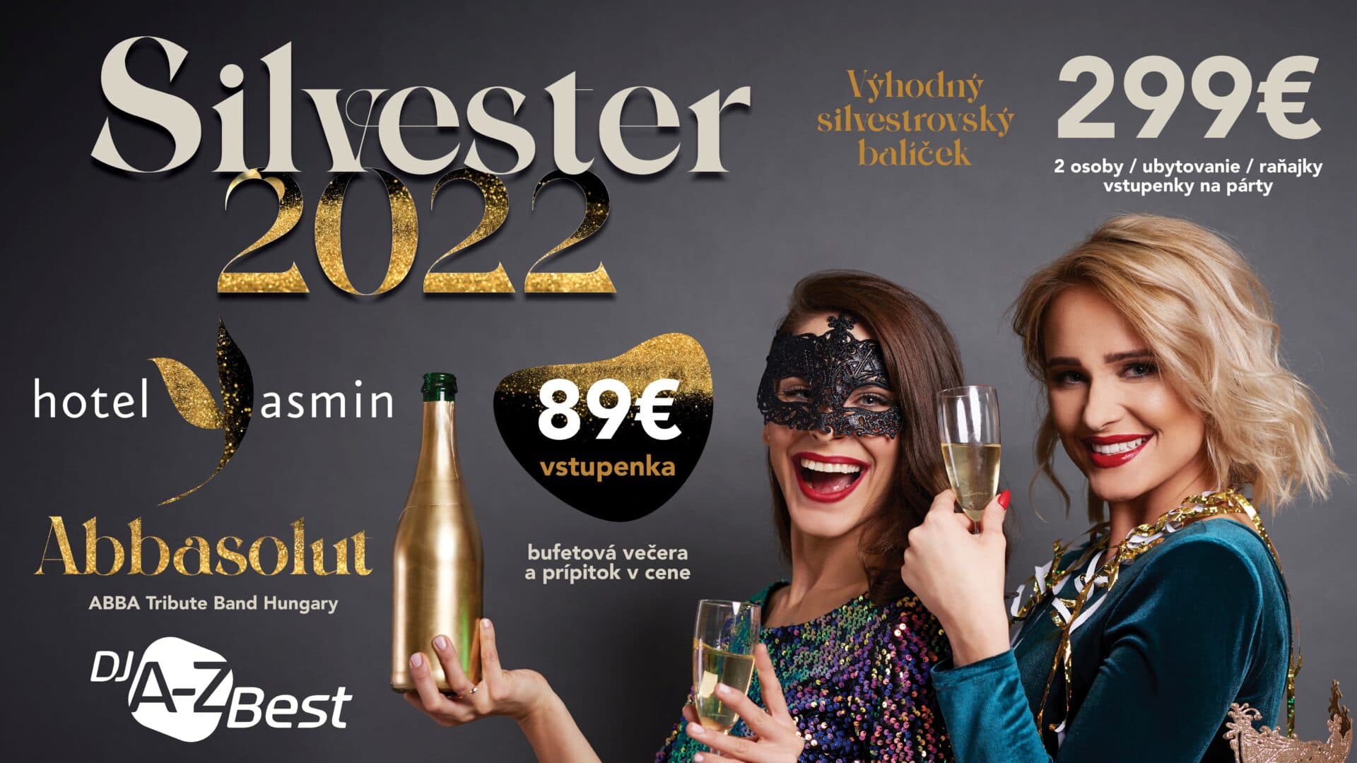 Zažite nezabudnuteľný silvestrovský večer v hoteli Yasmin