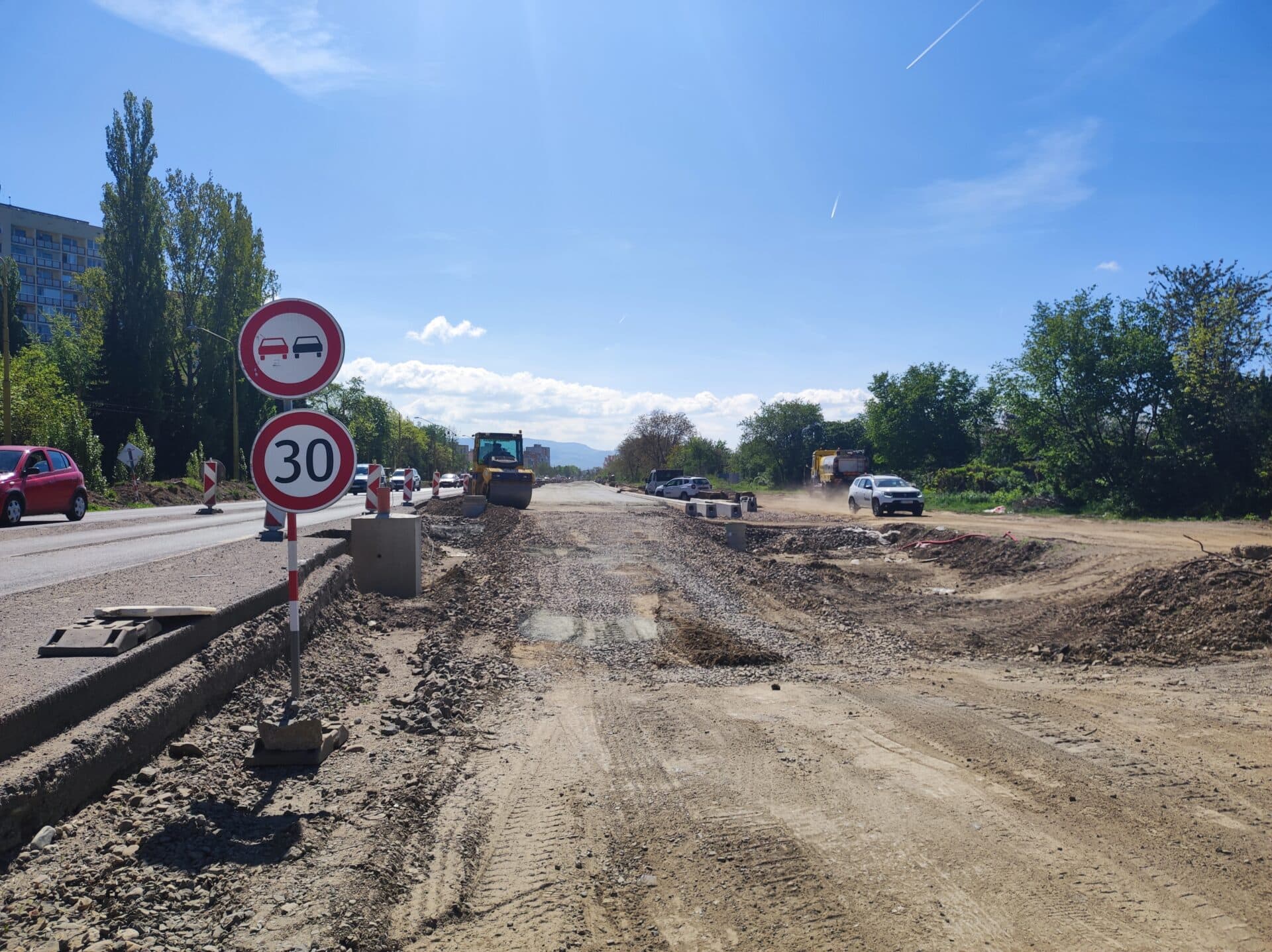 Na Slaneckej ceste v stredu podvečer presmerujú dopravu
