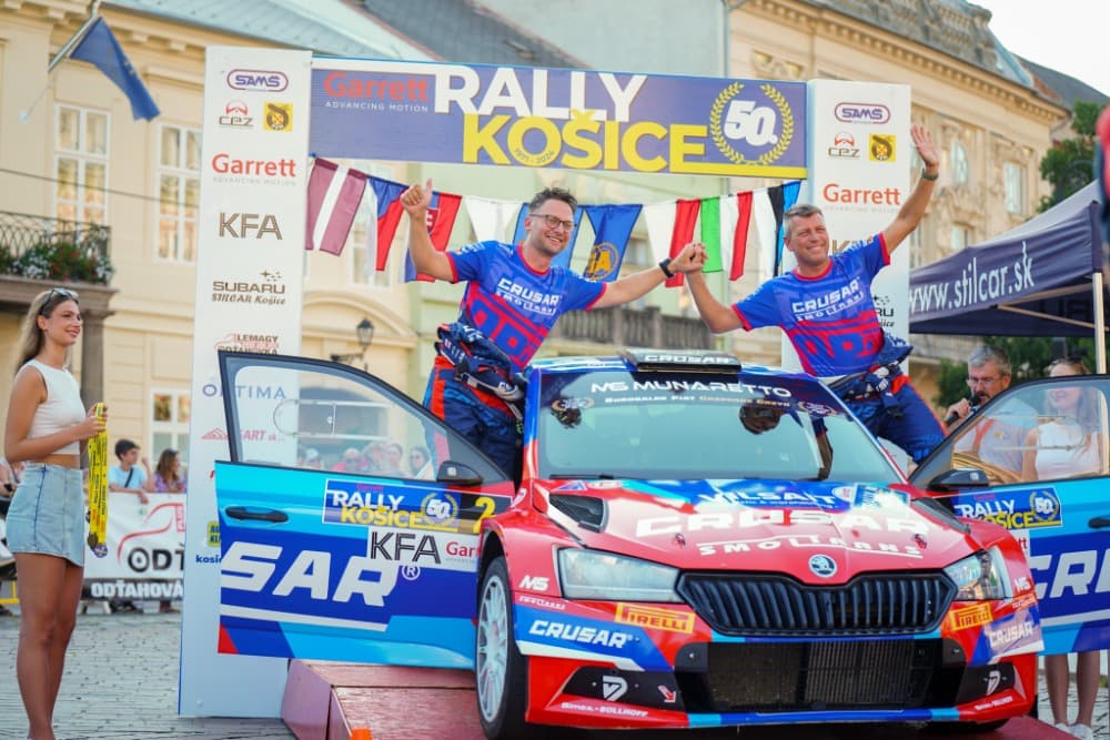Fotografia k súvisiacemu článku RALLY KOŠICE 2024: Prvé miesto pre poľskú posádku, o víťazstve rozhodla necelá sekunda