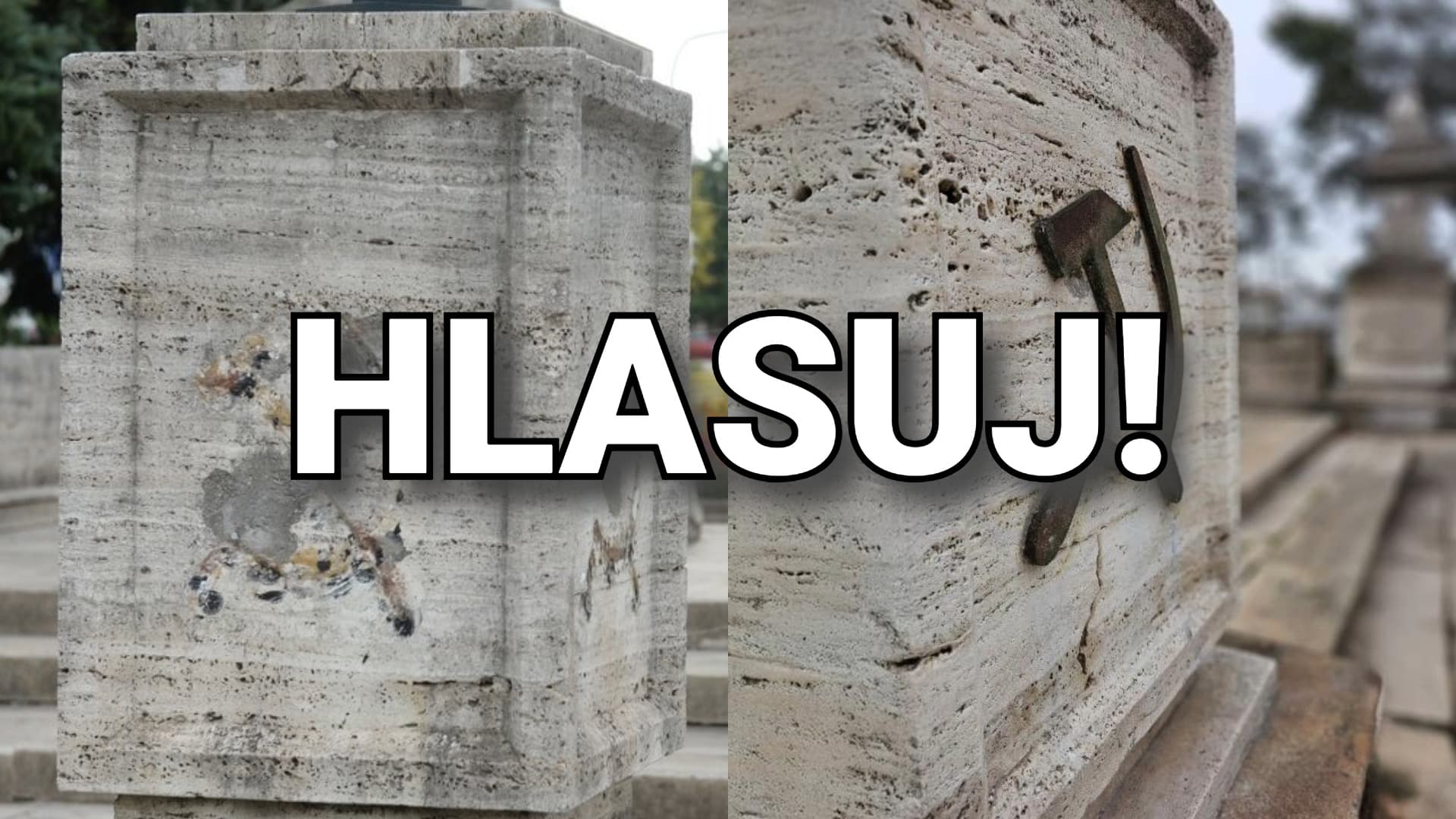 VEĽKÉ HLASOVANIE KOŠIČANOV: Ponechať kosáky a kladivá, alebo nie?