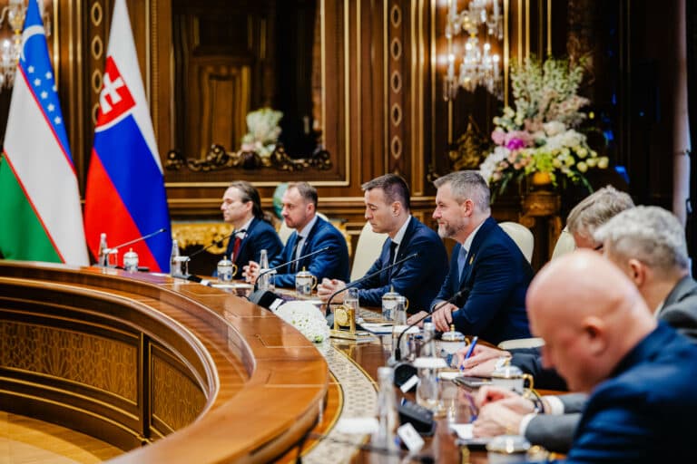 Na Generálnej konferencii UNESCO v Uzbekistane hovoril Pellegrini o mieri aj o Slovensku