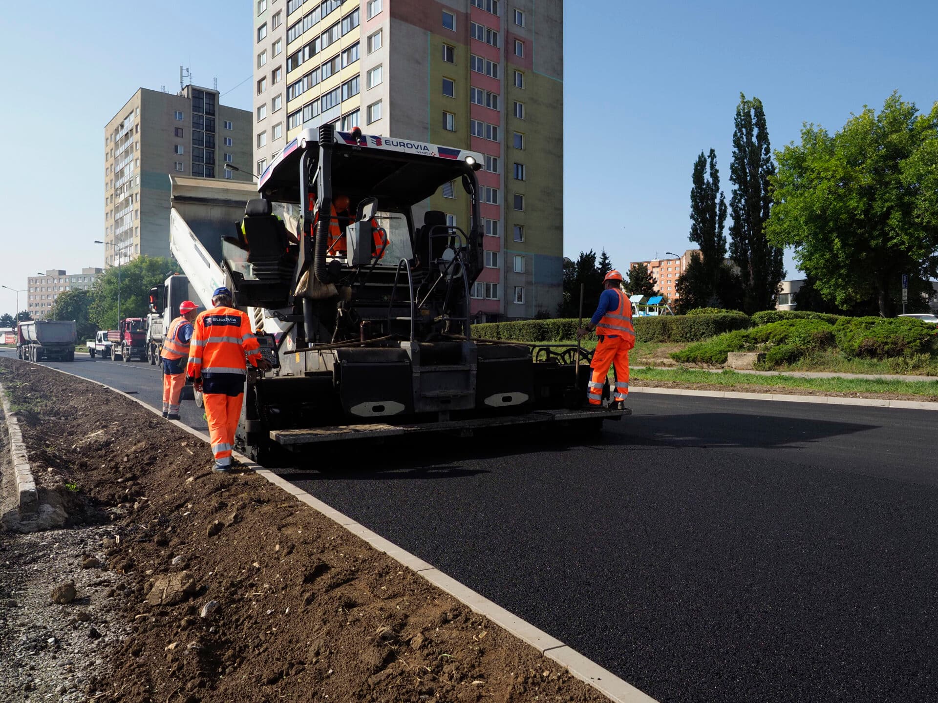 Fotografia k článku NDS dokončila v Košiciach obnovu cesty pri Južnom nábreží v predstihu