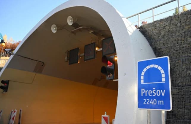 Tunel Prešov bude počas najbližších nocí uzavretý kvôli údržbe a servisu