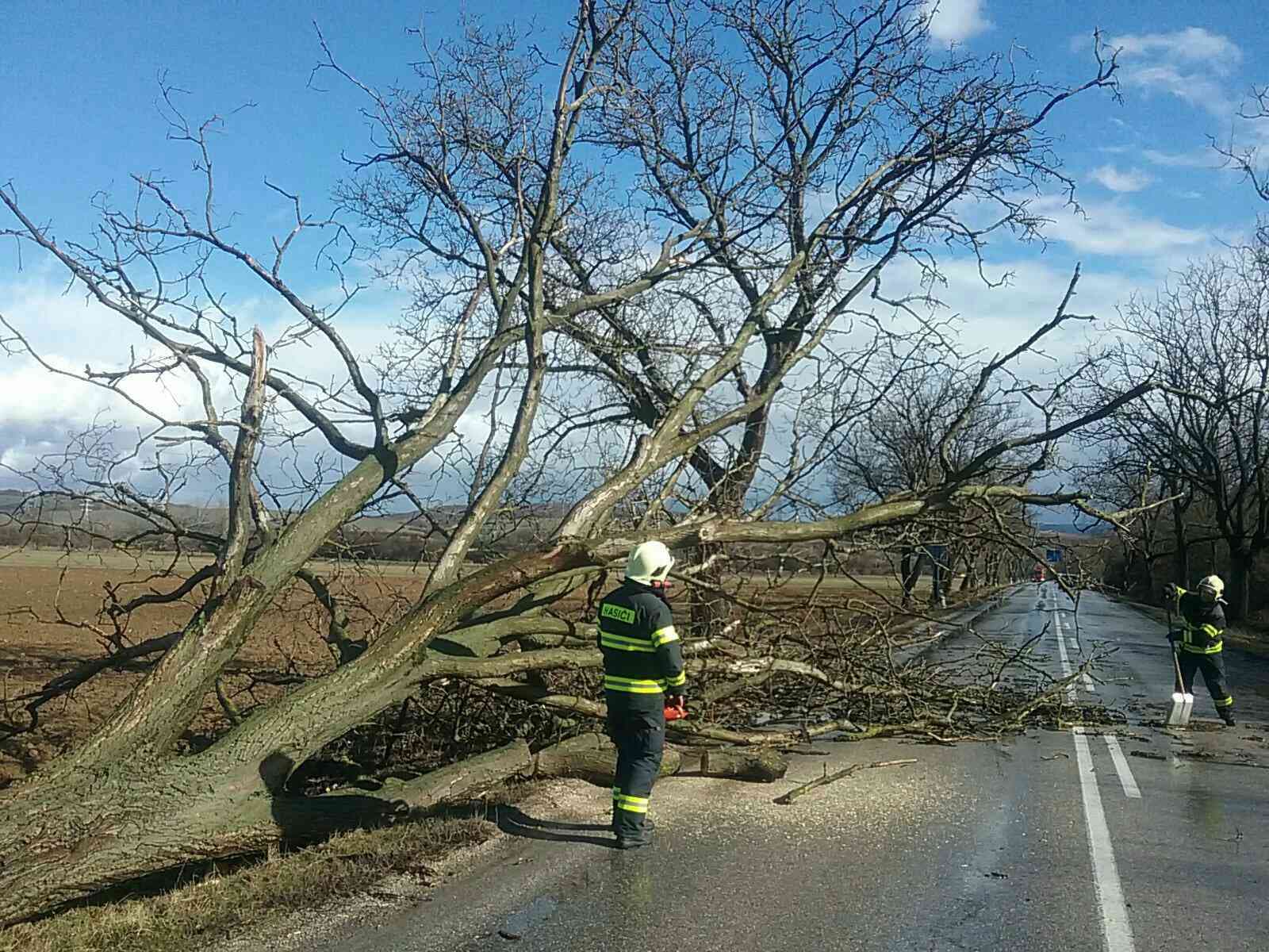 V súvislosti s poveternostnou situáciou zasahovali hasiči zatiaľ 24-krát