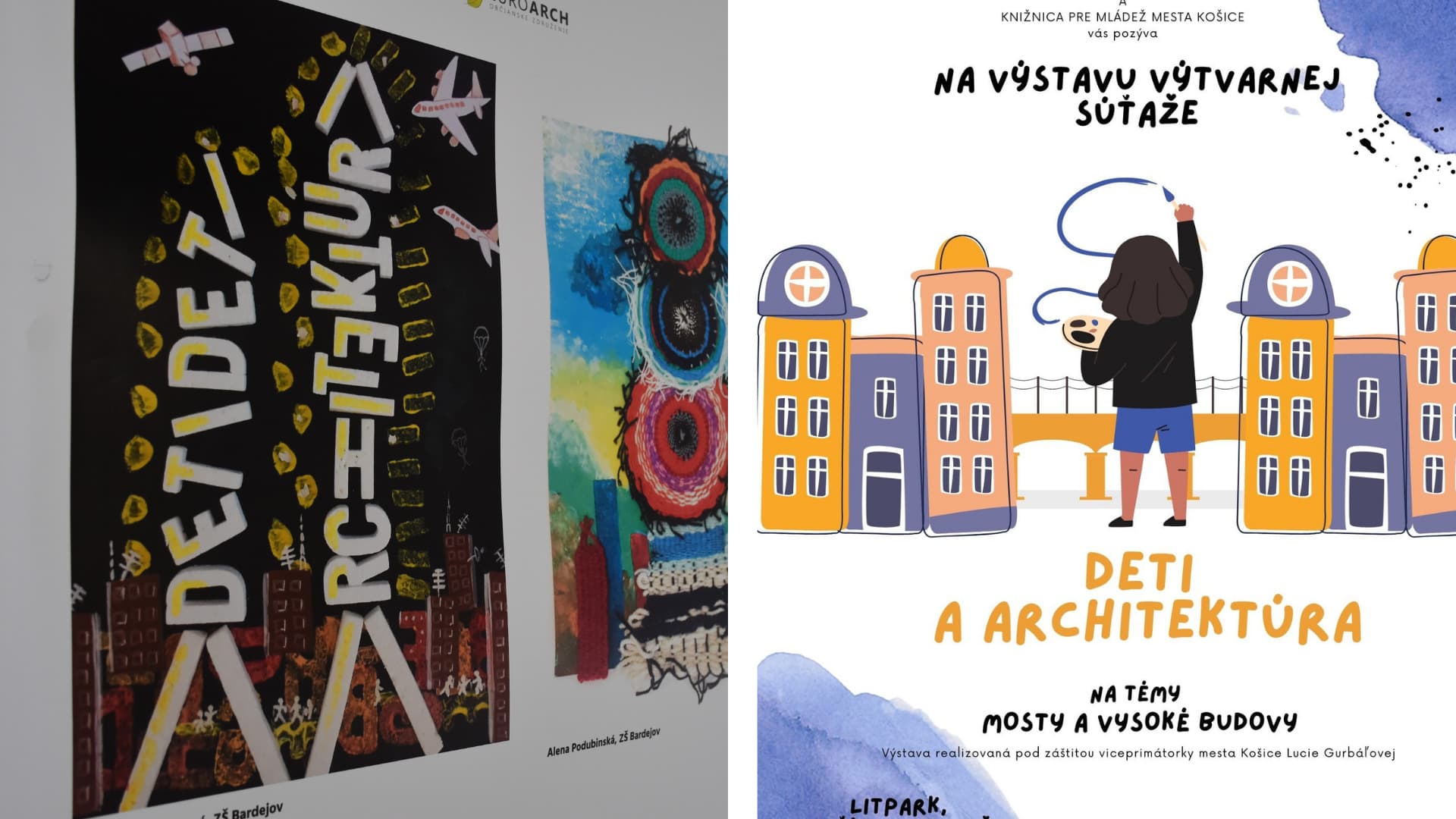 Výstava Deti a architektúra spestrí priestory košického Kulturparku