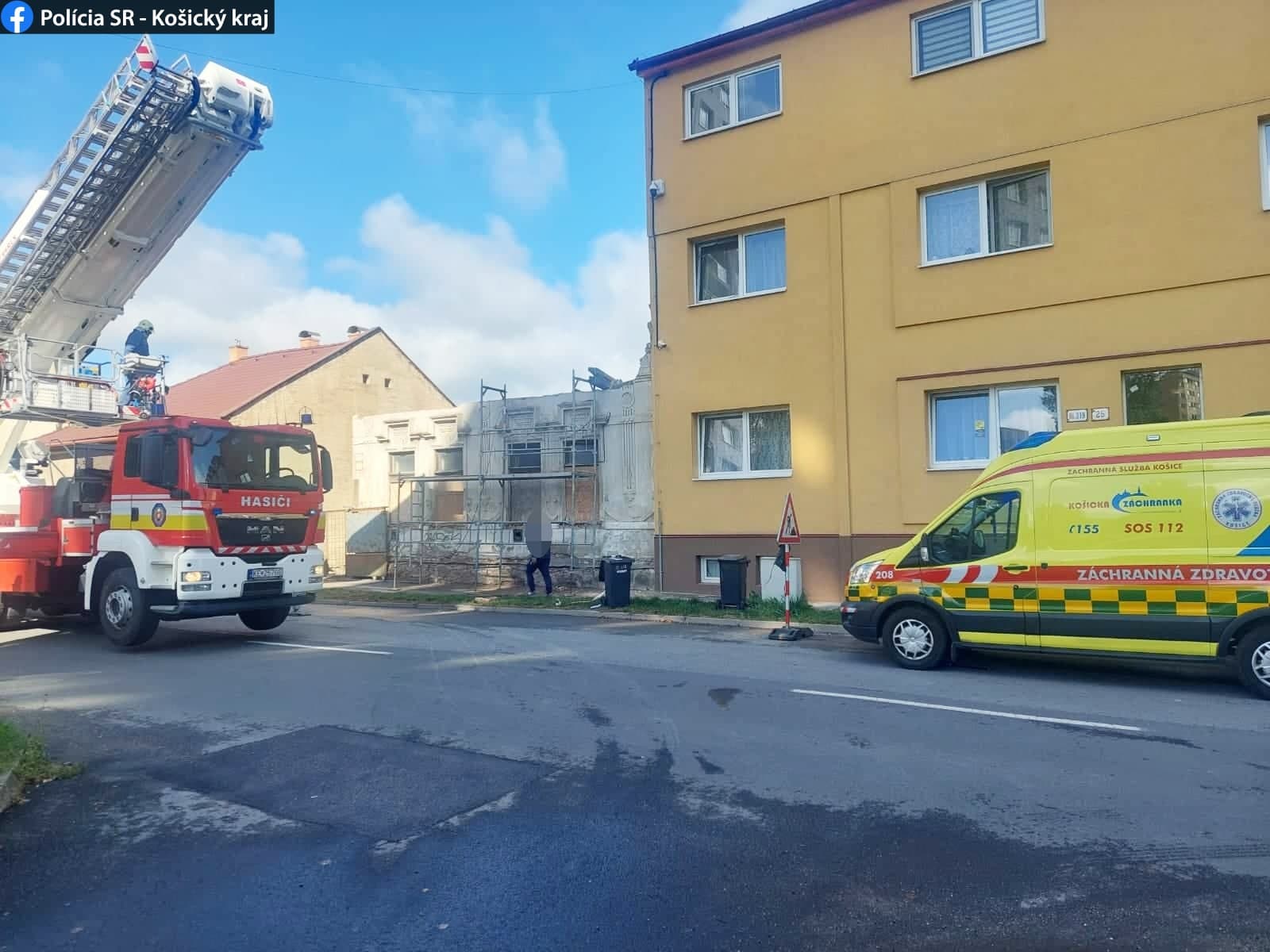 Polícia začala trestné stíhanie v súvislosti s tragickou udalosťou pri stavebných prácach (FOTO)