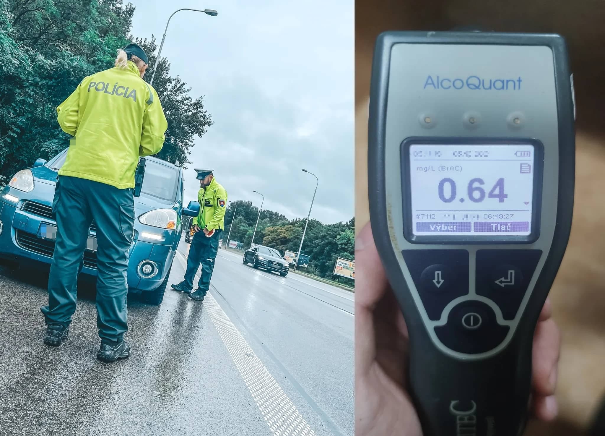 Polícia vystríha pred alkoholom za volantom