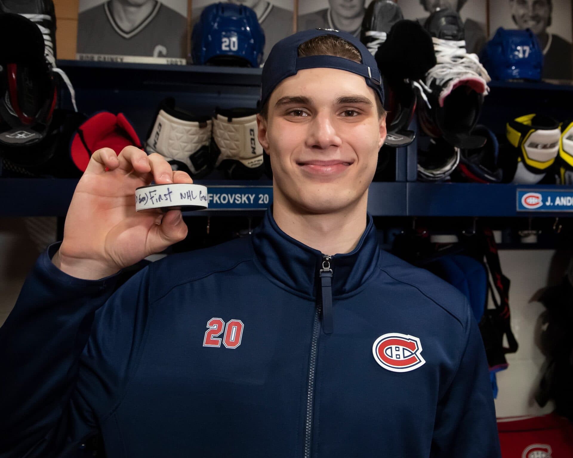 Juraj Slafkovský strelil svoj prvý gól v NHL