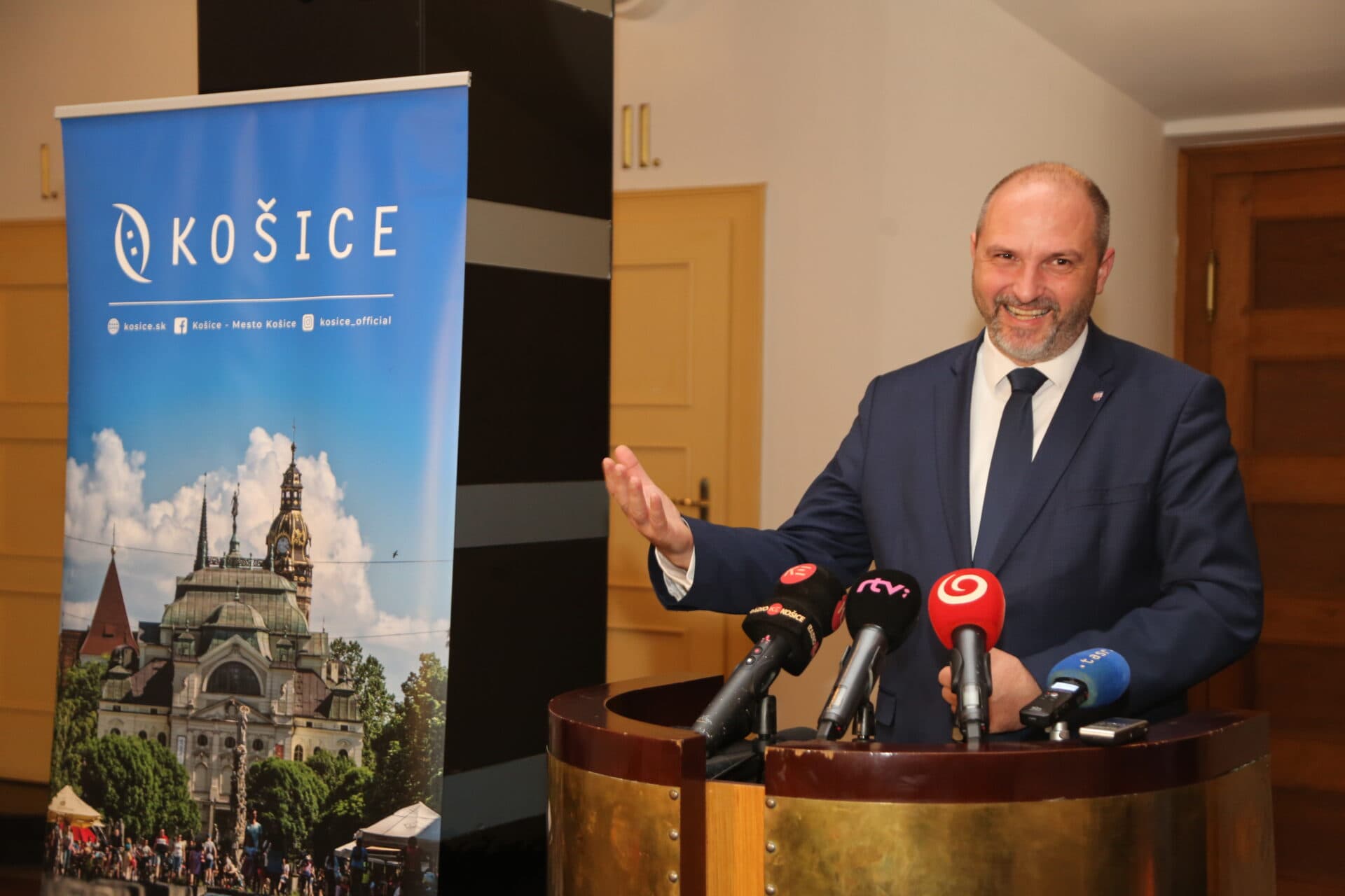 Post primátora mesta Košice obhájil Jaroslav Polaček