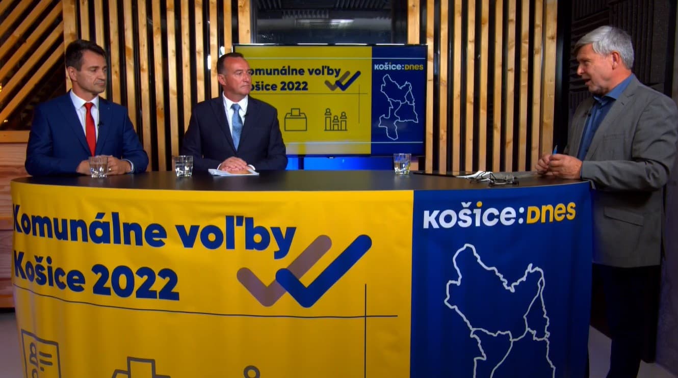 Politická debata s kandidátmi na primátora: Lasky vs. Karabin