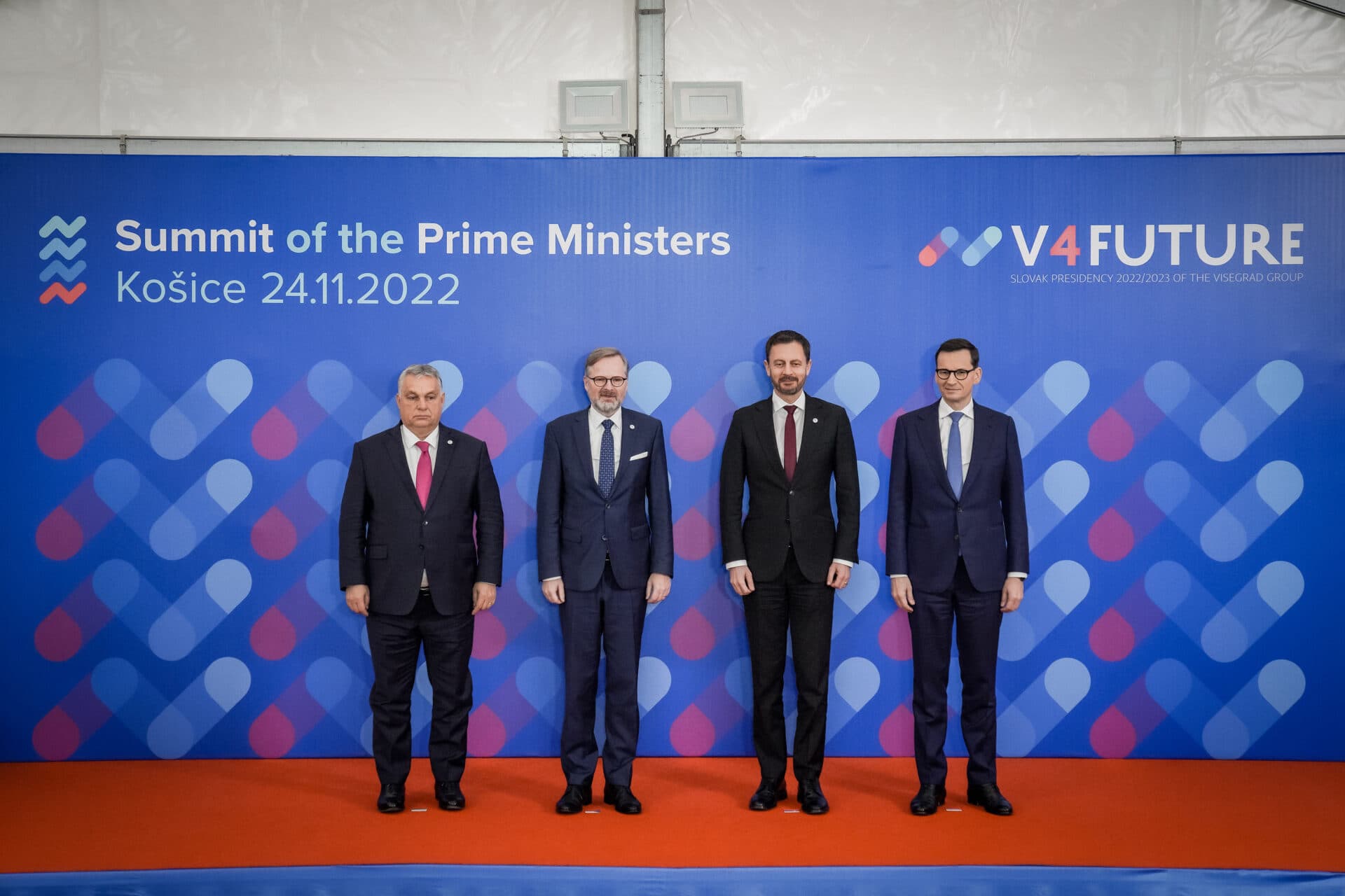 Na Bankove sa začalo stretnutie predsedov vlád V4 (VIDEO)
