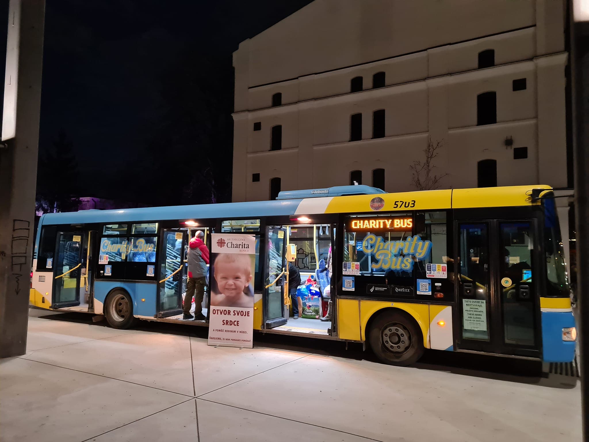Po Košiciach bude premávať Charity bus