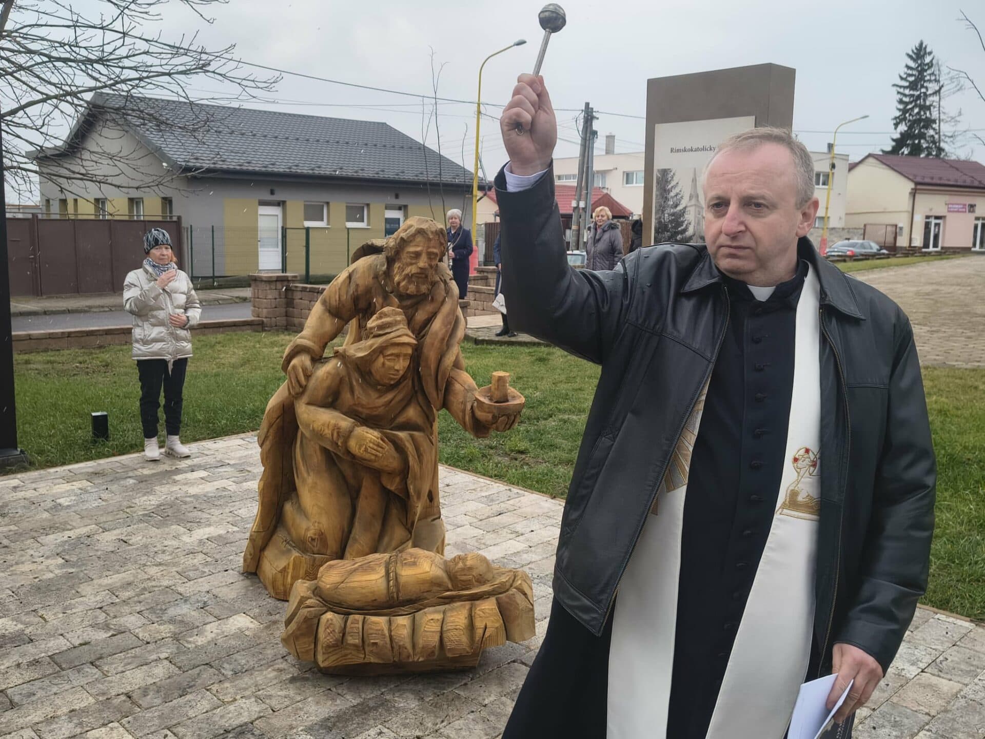 V Sečovciach vysvätili nový betlehem (VIDEO)
