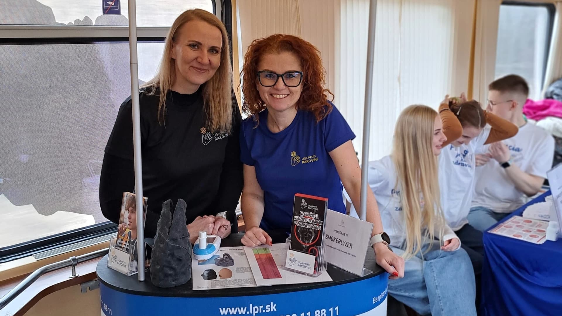 ZSSK a Liga proti rakovine spájajú sily: Prevencia priamo vo vlaku
