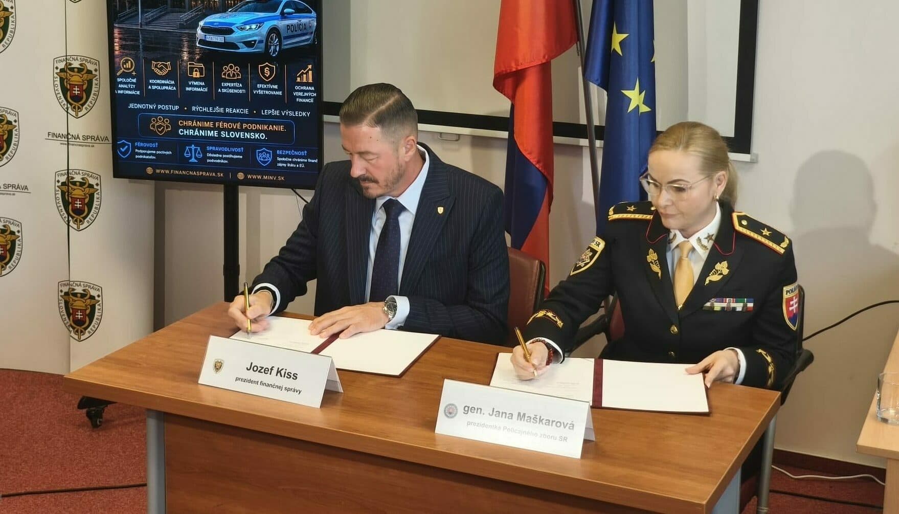 Fotografia k článku Finančná správa a Ministerstvo vnútra spájajú sily: nový tím „Daňový štít“ mieri na podvody za desiatky miliónov eur