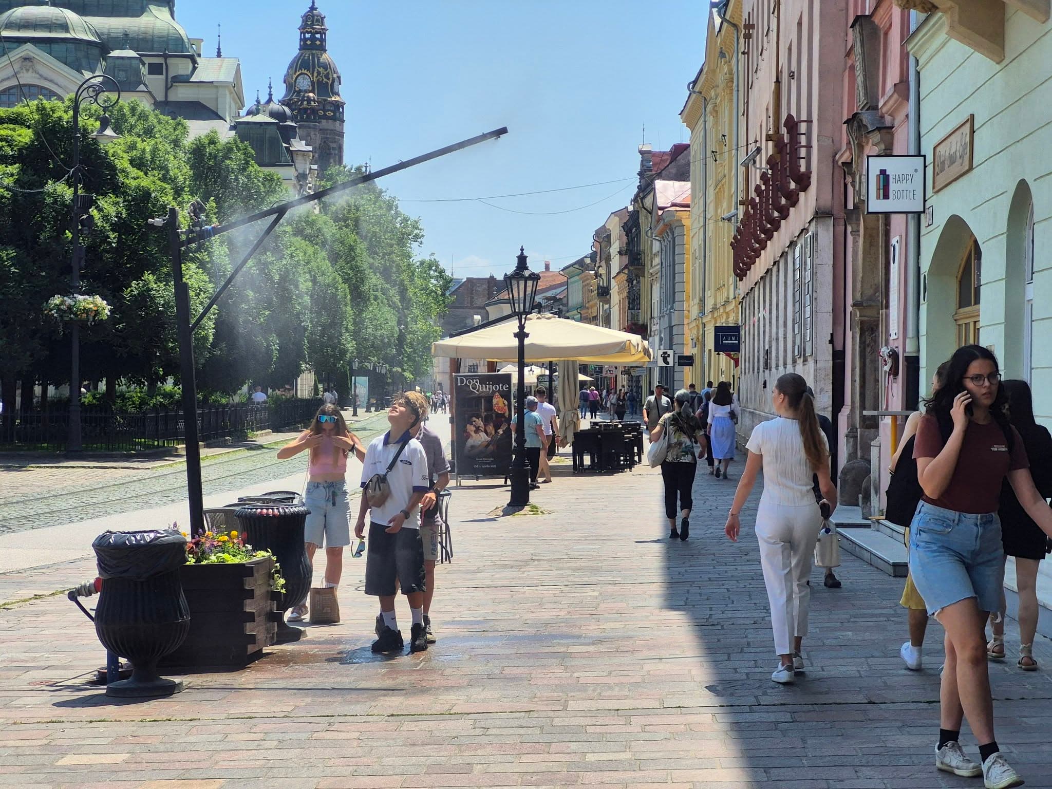 Fotografia k článku Rozhorúčené Košice ponúkajú na schladenie nielen kúpaliská, parky alebo fontány