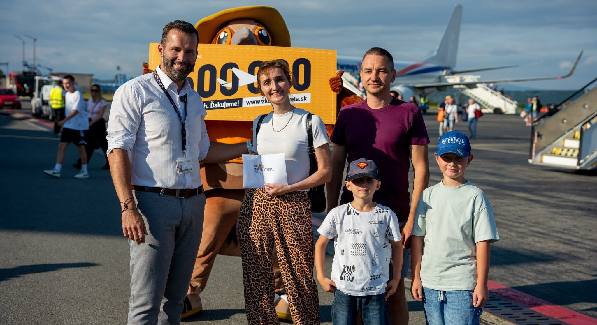 Fotografia k súvisiacemu článku Letisko Košice privítalo 500-tisícu cestujúcu v tomto roku o mesiac skôr ako vlani