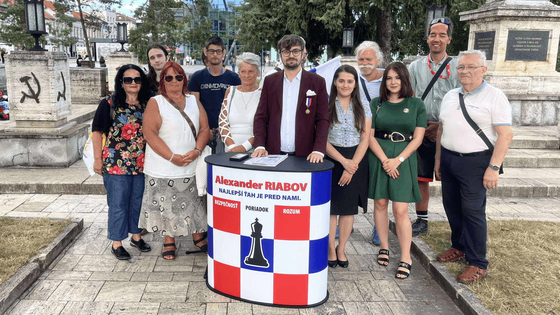 Fotografia k súvisiacemu článku Alexander Riabov oficiálne oznámil kandidatúru na primátora mesta Košice. Základom jeho vízie sú bezpečnosť, poriadok a rozum.